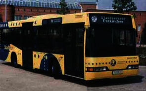 Stadtbus Euskirchen - erste Bus-Generation 1996